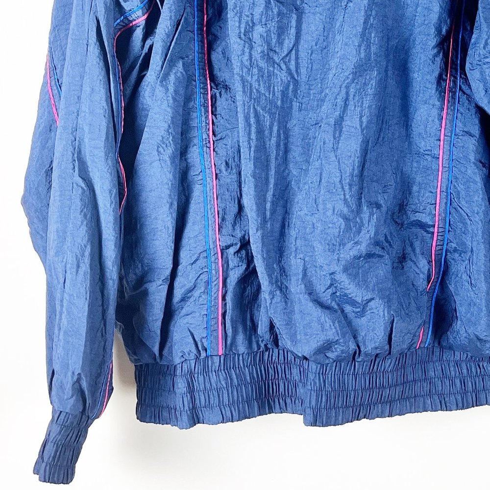 Adidas vintage blue pink Track Jacket M - Picture 4 of 4